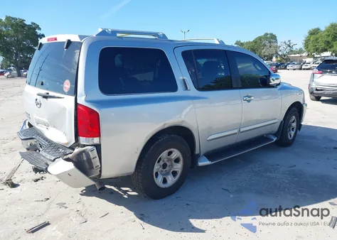 2004 Nissan Pathfinder Armada Le z USA, uszkodzony, nr VIN 5N1AA08B44N745989